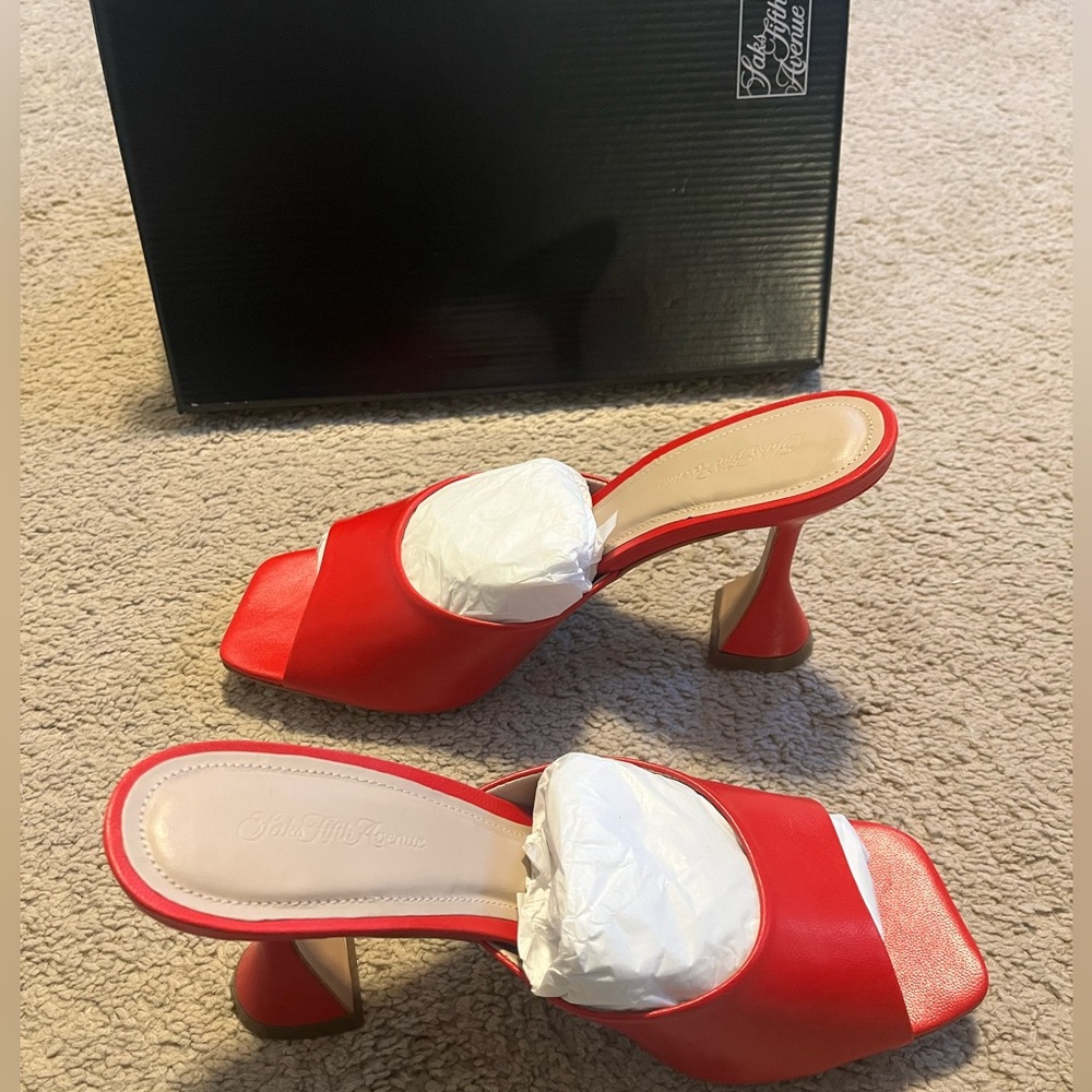 Saks Fifth Avenue Red Heels